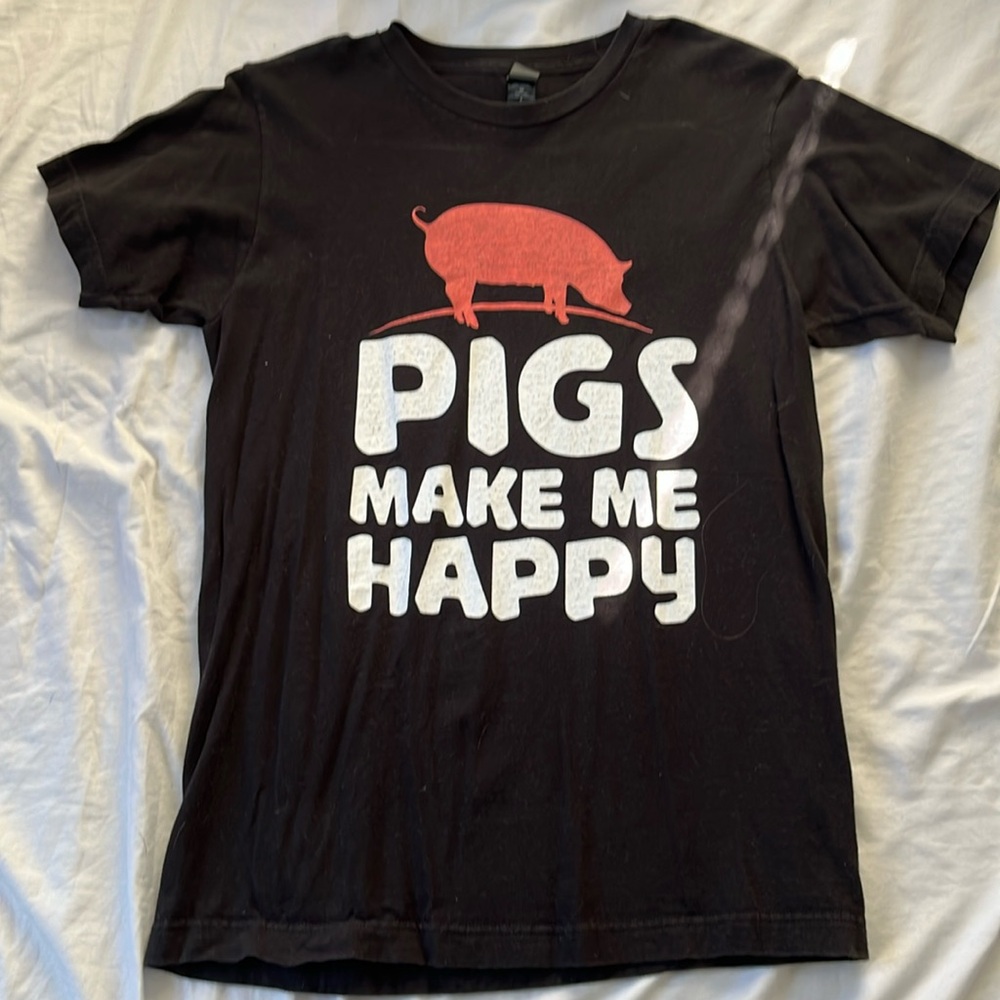 Pigs make me happy